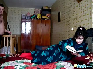 Amazing latin milf gets a mouthful